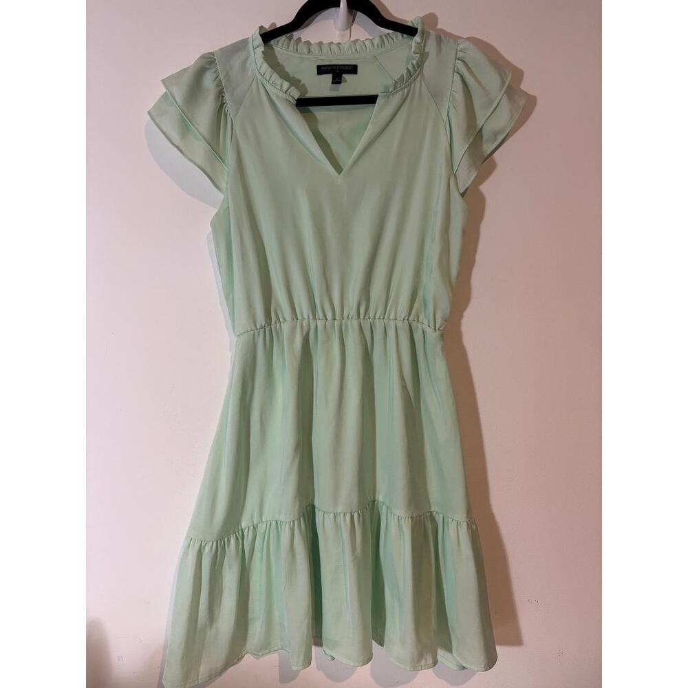 Banana Republic Women’s Small Mint Short Sleeve Mini Dress Casual Summer Easter